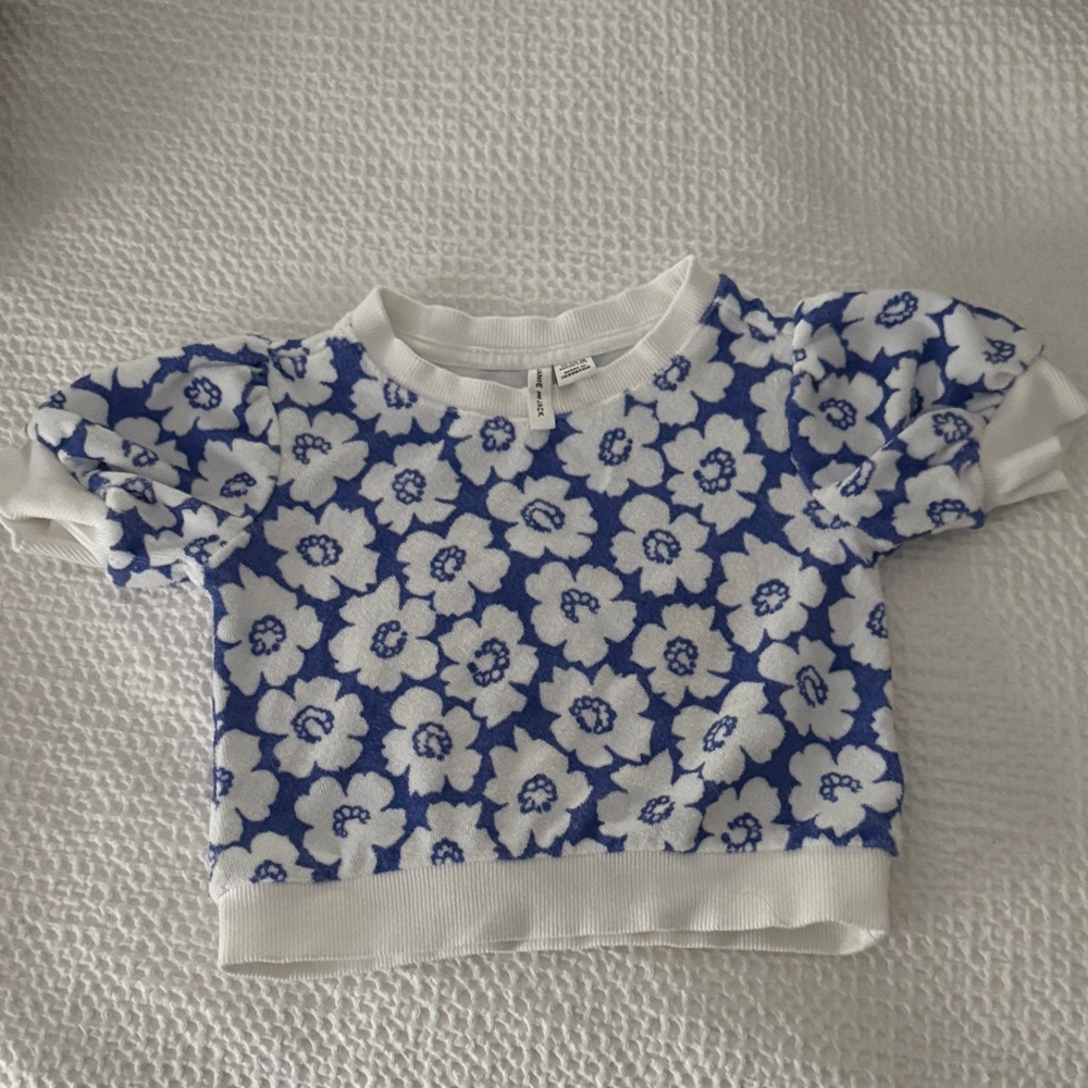 Janie & Jack Terry Top - 12-18 months